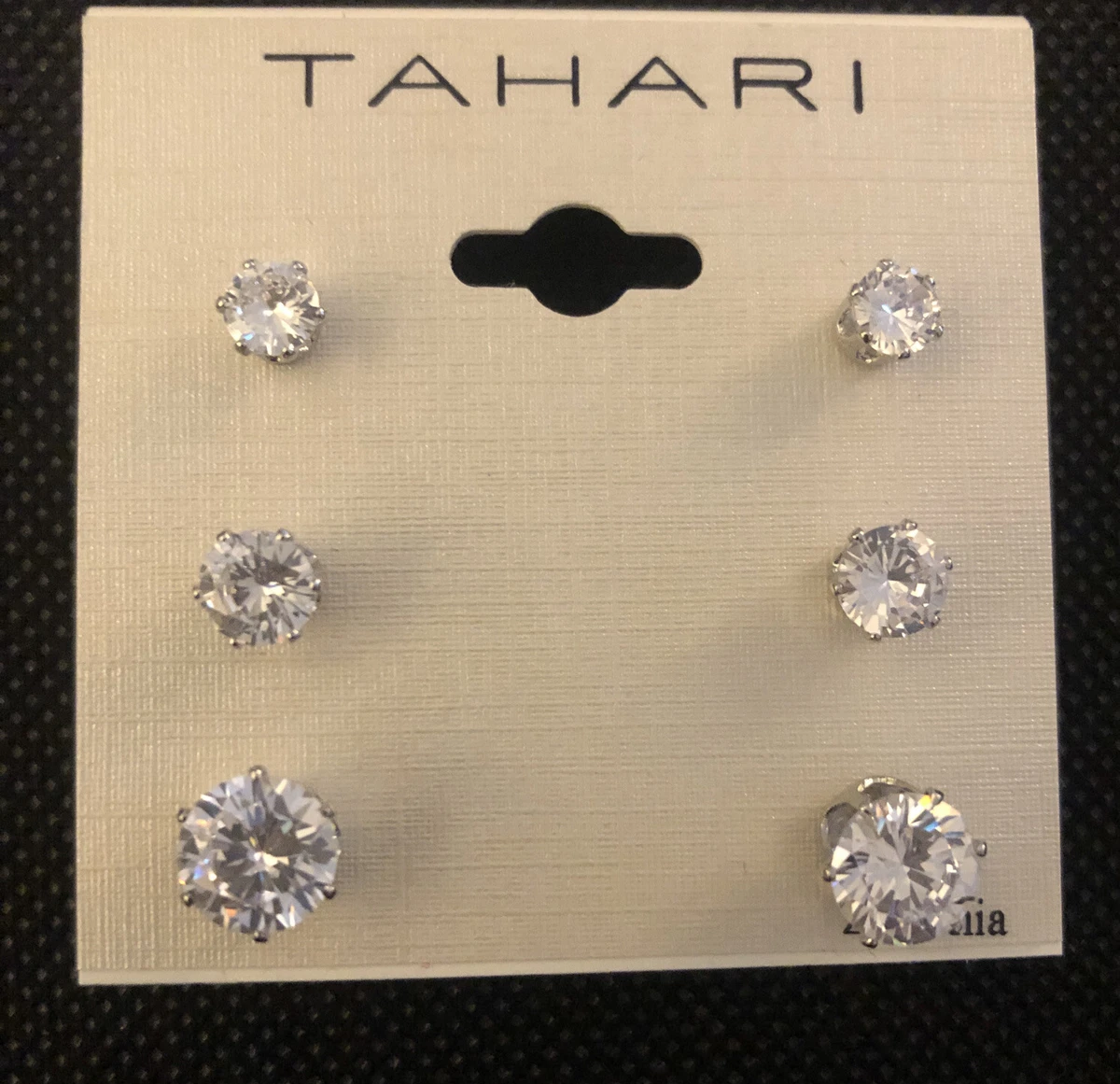 Tahari earrings 2024