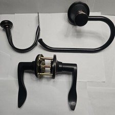 Tuscan Brown 3-Piece Towel Hook Toilet Paper Holder Door Knob