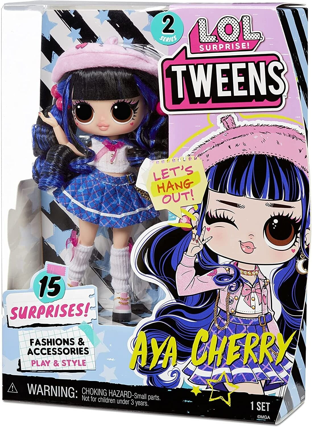 LOL Surprise Tweens Series 2 Aya Cherry Brand New OMG Doll NEW MODEL SHIP FAST