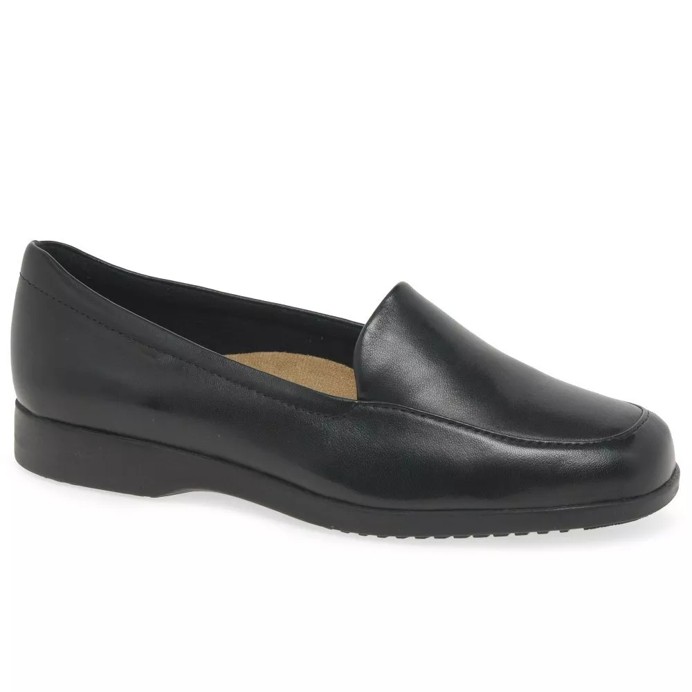 Clarks Georgia Womens Wide Fit Loafers | eBay