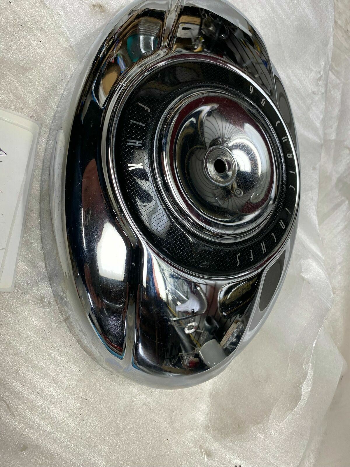 FLHX Street Glide Air Cleaner Cover Emblem Chrome oem Harley Twin Cam Stock Fact eBay