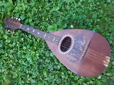 Very old Italian mandolin Mop "Giuseppe Manfredi Napoli" needs repair