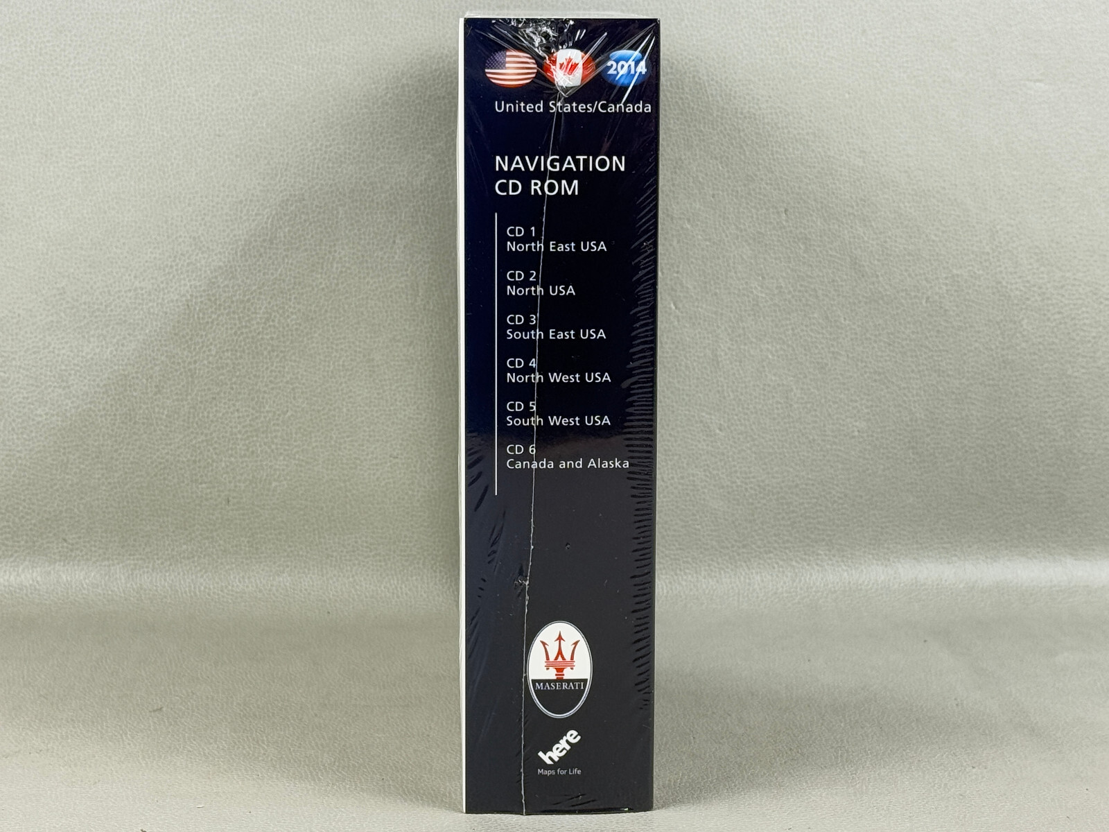BRAND NEW! 2014+ MASERATI GRANTURISMO QUATTROPORTE DIGITAL MAPS NORTH AMERICA OE