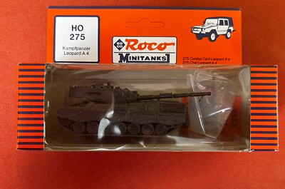 Roco Minitanks 275 Kampfpanzer Leopard A 4 Neu in OVP #