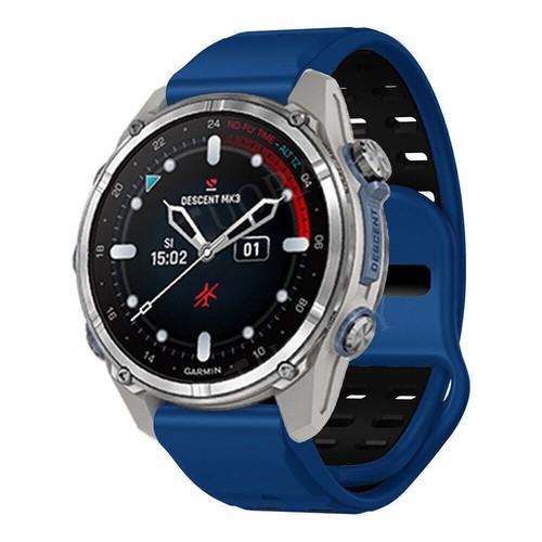 Pulsera de silicona Quick Fit para Garmin Fenix E 8 7X/7 6X/6 5X/5 Plus 3HR Epix Pro - Imagen 29 de 60