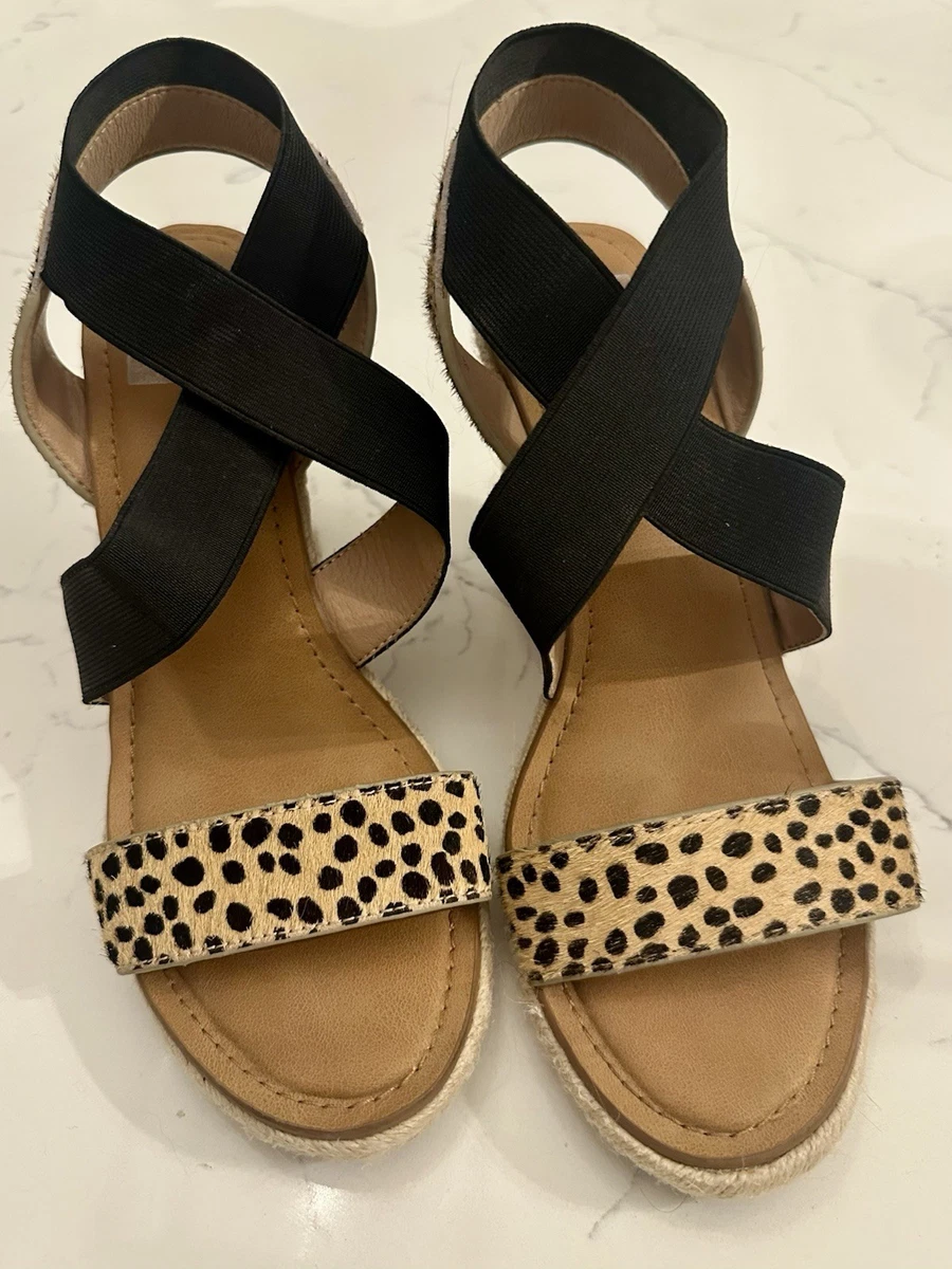 Dolce Vita Wedge Animal Print Heels for sale | eBay display picture 1