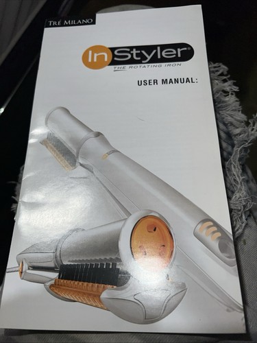 InStyler Rotating Hot Iron 1-1/4" Barrel Straightening Curler Brush - Picture 2 of 8