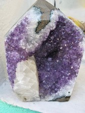 For ANN Amethyst Crystal  kyanite ruby apatite chiasolite RQ flower aagte bowl