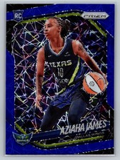 2025 Panini Prizm WNBA #83 Aziaha James Blue Velocity RC