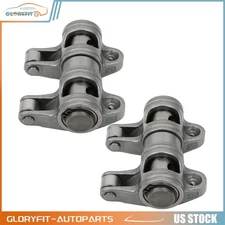 Stainless Steel Shaft Mount Roller Rocker Arm Set for Chevy Sbc 350 1.6