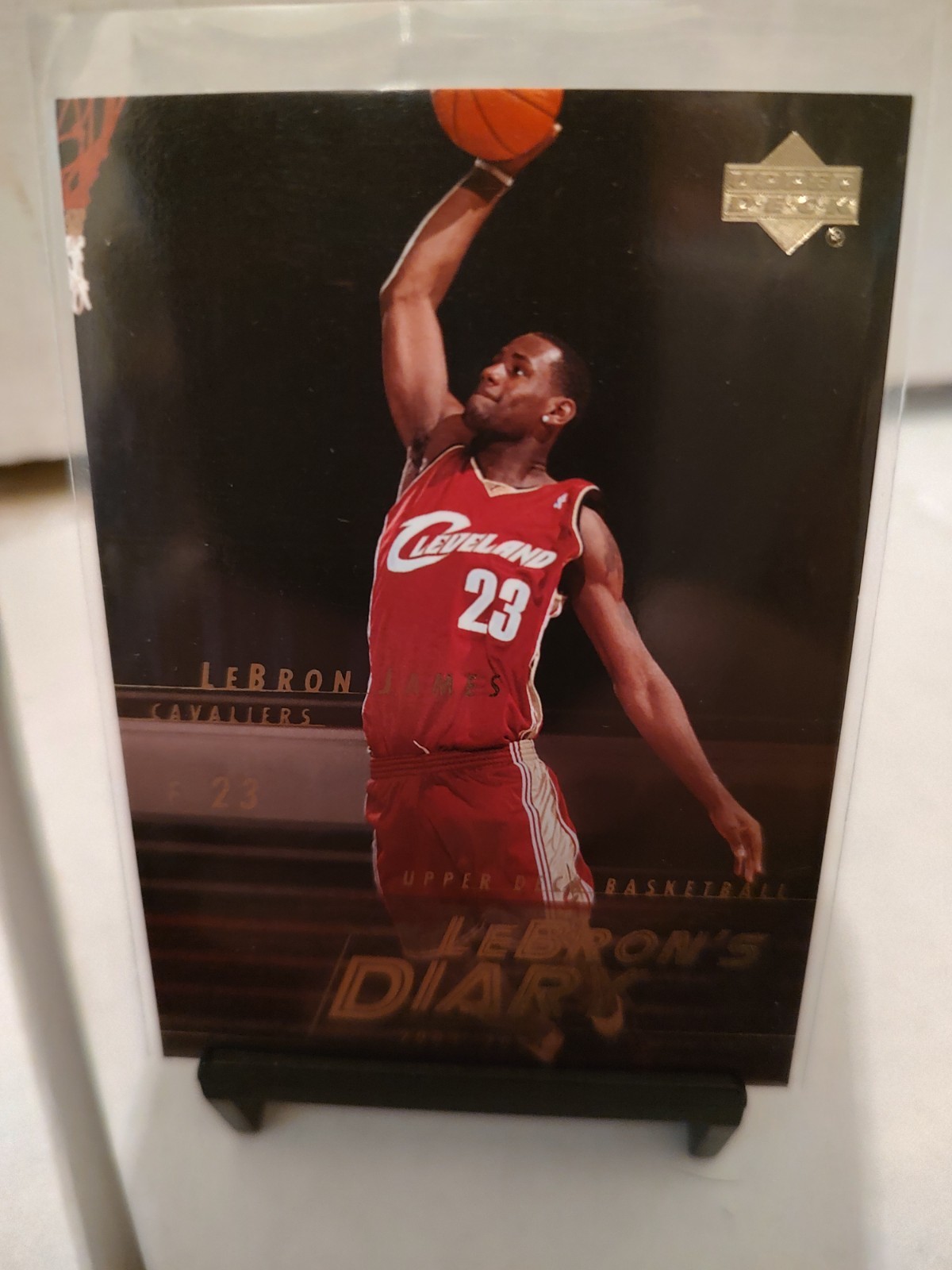 2003-04 Upper Deck LeBron James #LJ15 LeBron's Diary