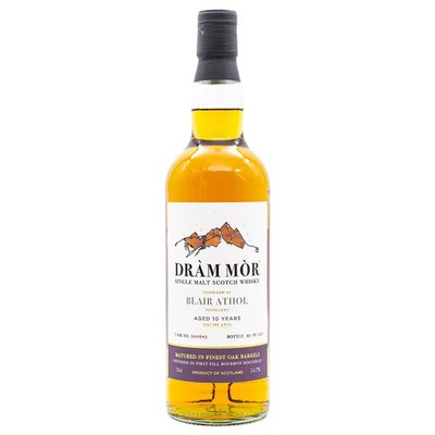 Dràm Mòr Blair Athol 10 Years 2011/2022 Cask 300943 Highland Whisky 0,7l 54,7%