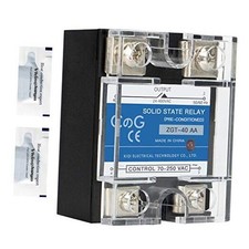 Solid State Relay SSR-40AA AC to AC Input 70-250VAC to Output 24 AC to AC 40A