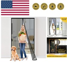 Magnetic Screen Door - Fits Door Opening 36 x 82 in, Actual Screen Size 38"x8...