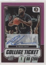 2021 Panini Chronicles Draft Picks Purple 18/25 RaiQuan Gray #COT-RQ Auto 0gq0