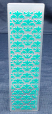 Diamond Press Embossing Folder Border Floral
