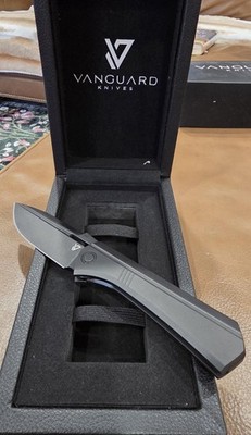 Vanguard Continuum Folding Knife 3.5'' Bohler M390 Steel Blade Titanium Handle