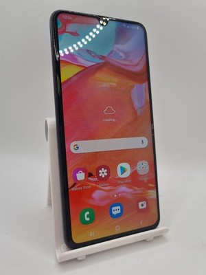 Samsung Galaxy A70 schwarz entsperrt 128GB 6,7'' 32MP Android Smartphone #S06