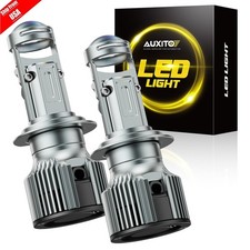 Auxito H7 Headlight Bulbs Bi-led Projector Lens High Low Beam 1000w Retrofit Y19
