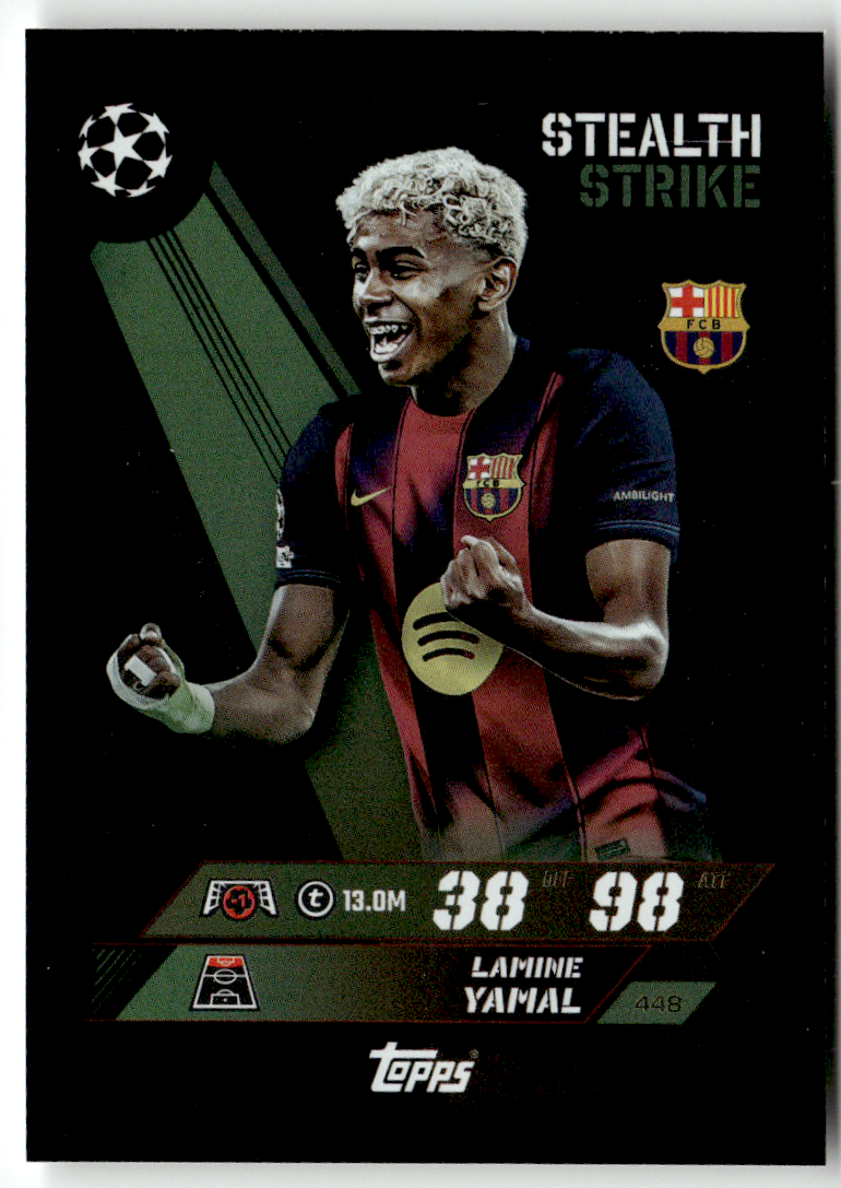 Topps Match Attax Champions League 2025-26 No. 448 Lamine Yamal