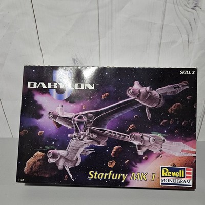 Revell Monogram Babylon 5 Starfury MK 1 Model Kit 1:72 Plastic Skill 2 85-3621