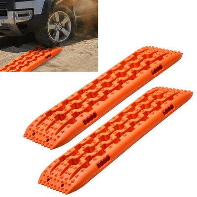 2 Stück Sandbleche Anfahrhilfe Recovery Board Offroad Traktionshilfe LKW PKW 10T