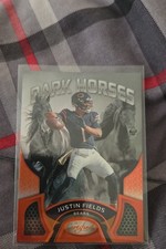 2022 Panini Certified - Dark Horses Justin Fields #DH-4 Mirror Orange 76/149