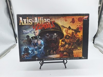 Axis & Allies & Zombies Board Game - Complete Alternate History Edition + Xtra p