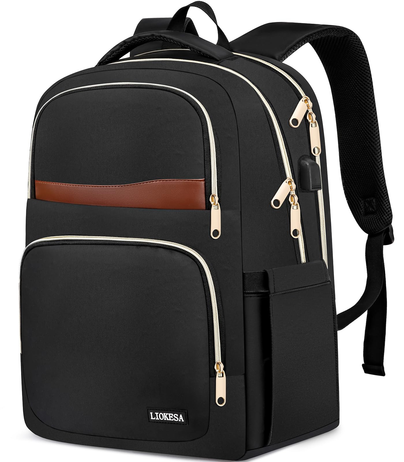 Mochila para Mujer, Mochilas Escolares para Adolescentes Niñas, 15.6 Pulgadas Moda Portátil...