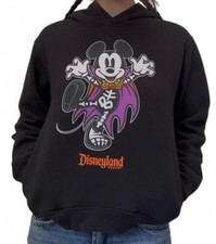 Authentic Disney Parks Mickey Skeleton Halloween Hoodie Kids Size 9/10