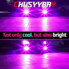 2× H11 H8 H9 LED Bulbs pink purple Super Bright Fog Lights High Power