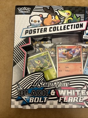 Pokemon TCG: Black Bolt & White Flare- Unova Poster Collection Box
