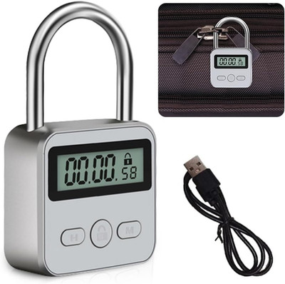 Digitales Zeitschloss, Smart Time Lock Mit Lcd-Display, Metall Küchensafe Zeitsc