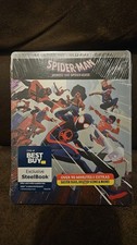 Spider-Man Across the Spider-Verse 4K UHD Blu-Ray Best Buy Steelbook SEALED OOP