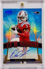 Demario Douglas It’s Good Auto IGG-DDS 2025 Score Patriots