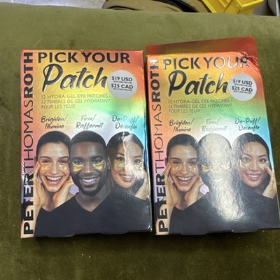 2 boxes Peter Thomas Roth  Patch Hydra-Gel Eye Patches 12 Pack Vitamin C Gold