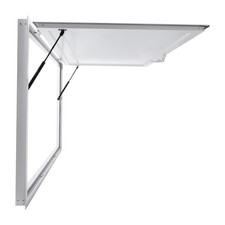 Food Truck Concession Window 64x40 Inch Drag Hook Serving up to 80 Degrees