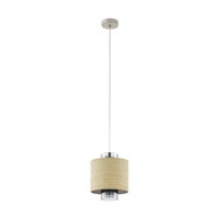 Eglo Pendelleuchte Mediouna, 1 Flammige HäNgelampe Vintage, Boho, HäNgeleuchte