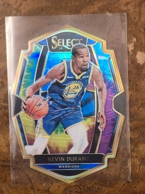 2018-19 Panini Select Kevin Durant Tie-Dye /25 #138 Warriors 236