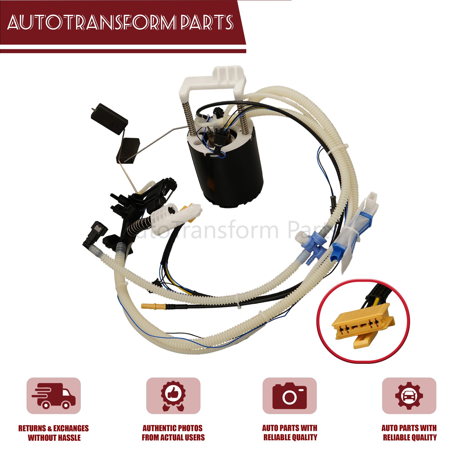 NEW For 2006-2009 Land Rover Range Rover Fuel Pump Module Assembly LR015177