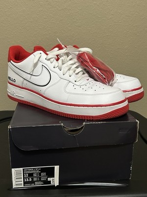 URBANSTAR x NIKE AIR FORCE 1 '07 LX HELLO PACK WHITE UNIVERSITY RED CZ0327-100