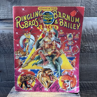 VTG 1988 Ringling Brothers Barnum & Bailey Circus 118th Edition Souvenir Program