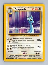 Dragonair Base Set Unlimited 18/102 LP Pokemon 1999