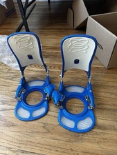 Size s Blue Snowboard Bindings
