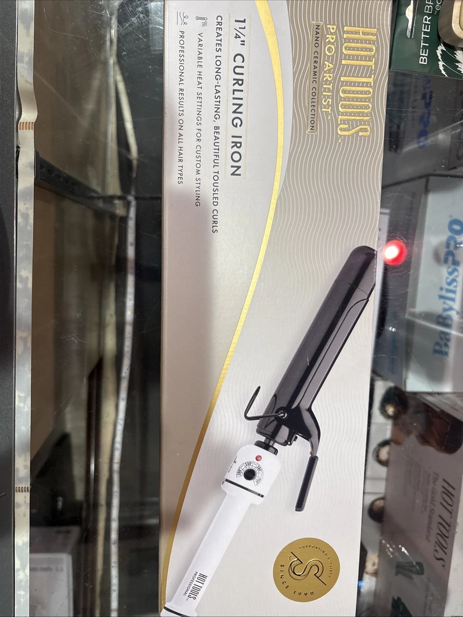 Hot Tools with Auto Shut-Off Hair Curling & Straightening Irons