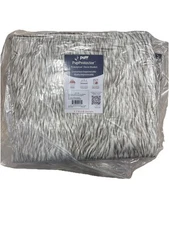PupProtector TAD1325 Waterproof Throw Blanket - White with Brown Accents