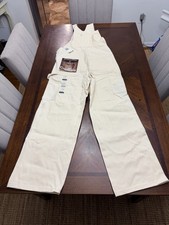 NWT Carhartt R29 NAT 32x30 Drill Carpenter Bi...
