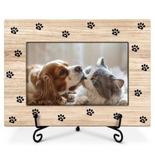 Paw Prints Picture Frame, Photo Frame Gift for Pet Owner, Sympathy Gifts for ...