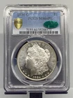 1884-O MORGAN SILVER DOLLAR, PCGS 66 PL. CAC CERTIFIED. POP 43 ONLY 9 HIGHER