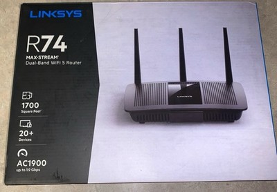Linksys EA7450 Max-Stream Dual-Band AC1900 Wi-Fi 5 Router R74 NEW